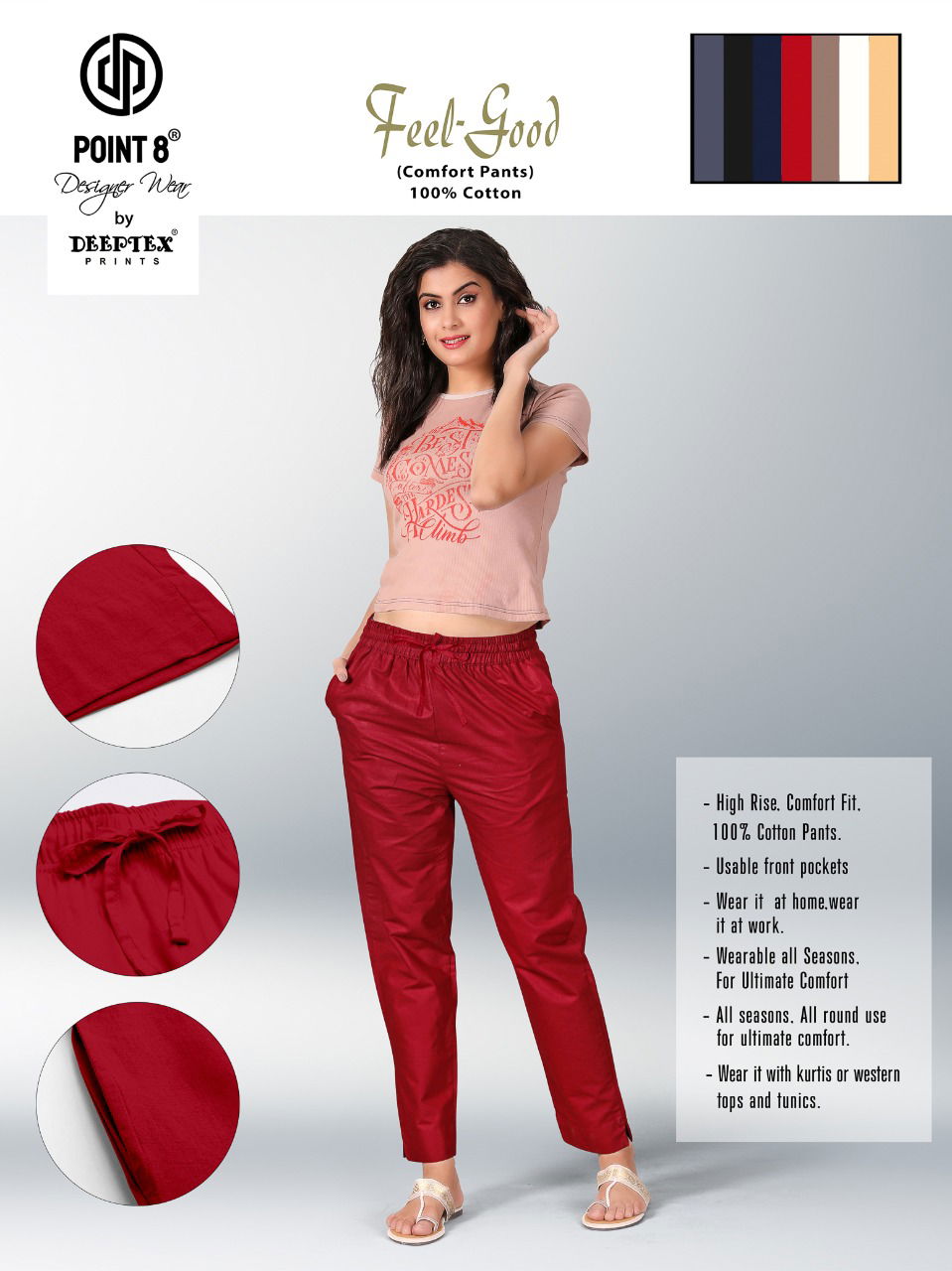 Deeptex Feel Good Comfort Western Wear Wholesale Pants Catalog
